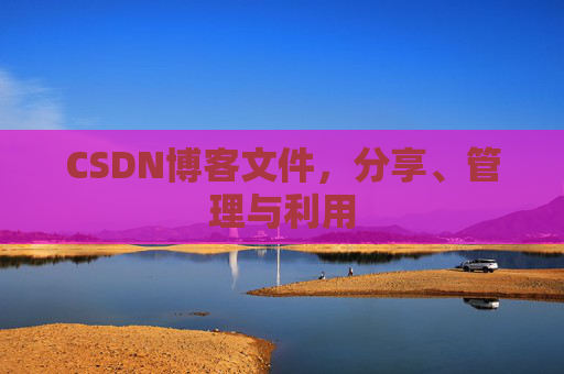 CSDN博客文件，分享、管理与利用